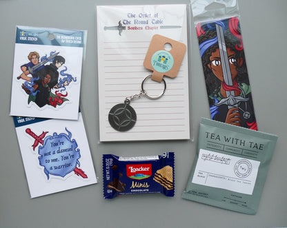 Legendborn story box gift set display