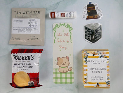 Teller of Small Fortunes story box gift set display