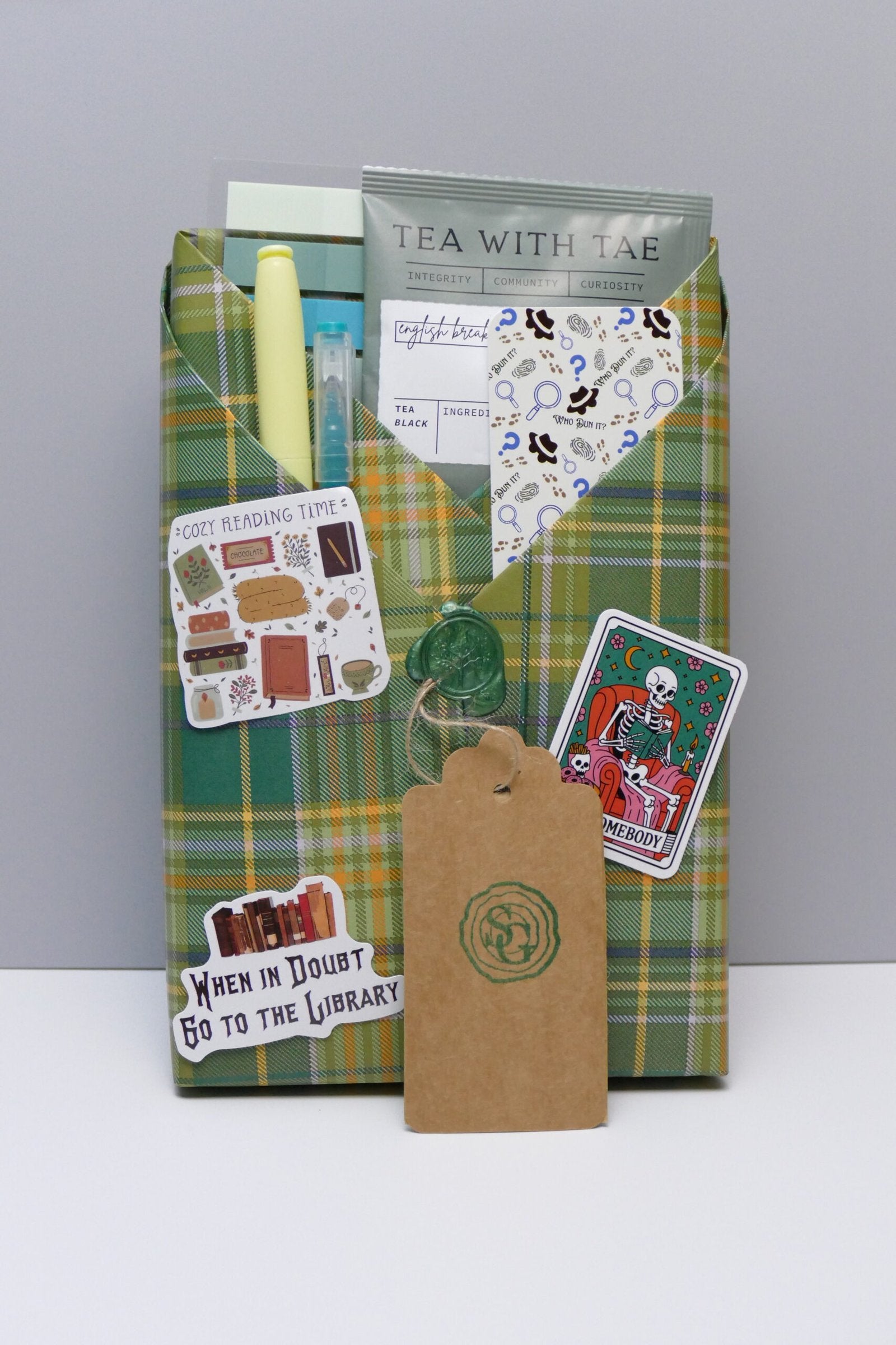 Surprise wrapped book lifestyle photo – mystery | The Story Grove