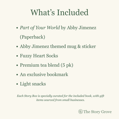 What's included in the Part of Your World Deluxe Story Box
