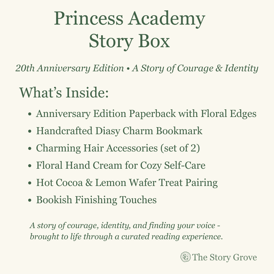 What’s included in the Princess Academy Story Box