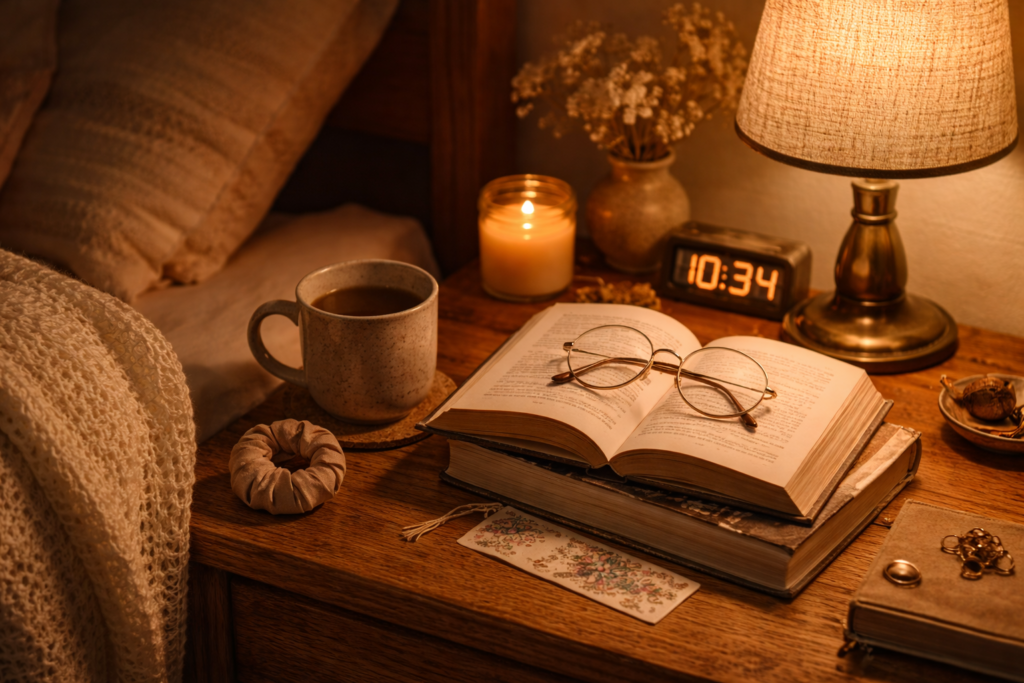 nighttime reading ritual