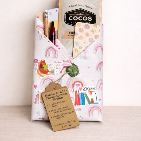 wrapped read: middle grade contemporary fiction | finding bravery (paperback)