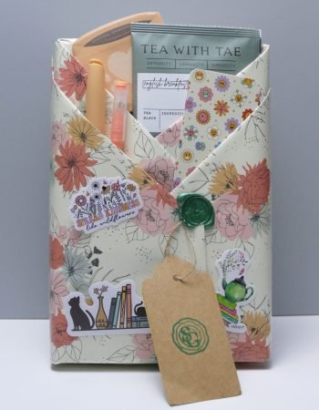 wrapped read floral